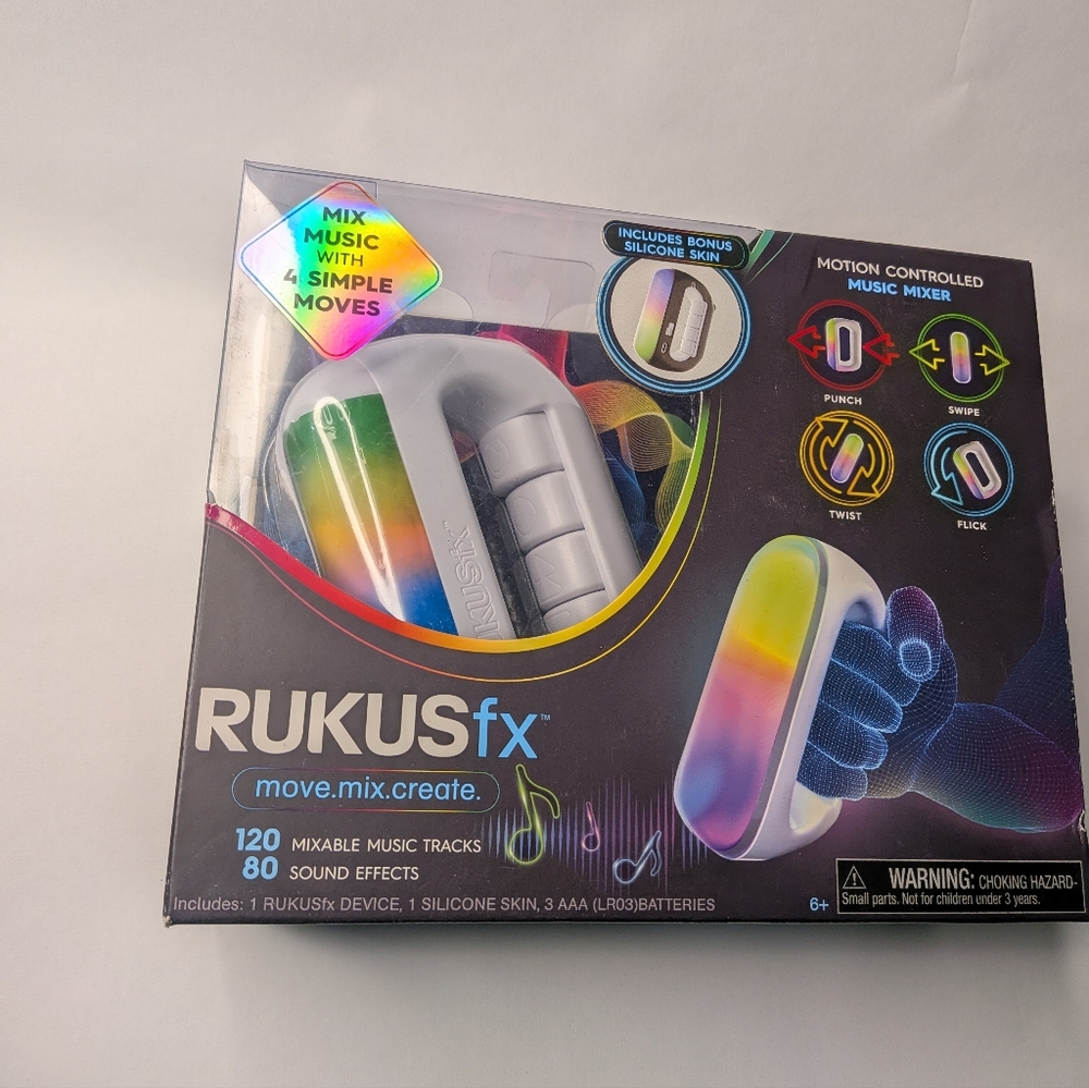 RUKUSfx Motion Controlled Music Mixer